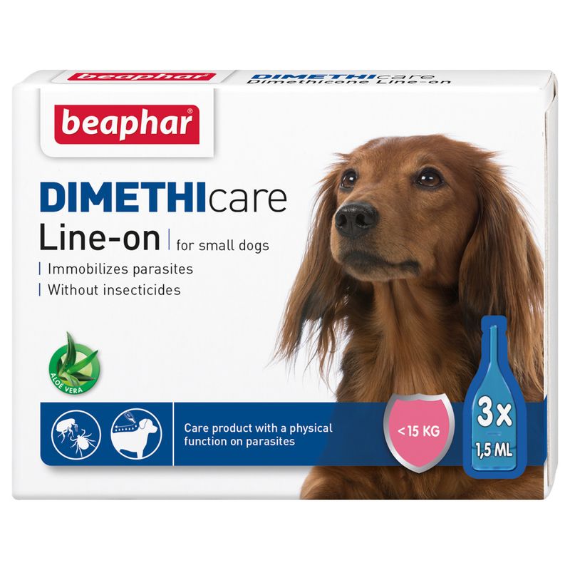 Dimethicare Line-on Fästingmedel <15 kg