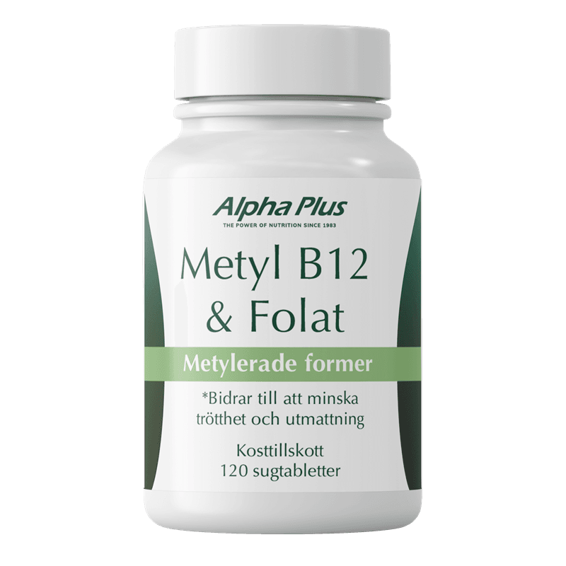 Metyl B12 & Folat 120 sugtabletter