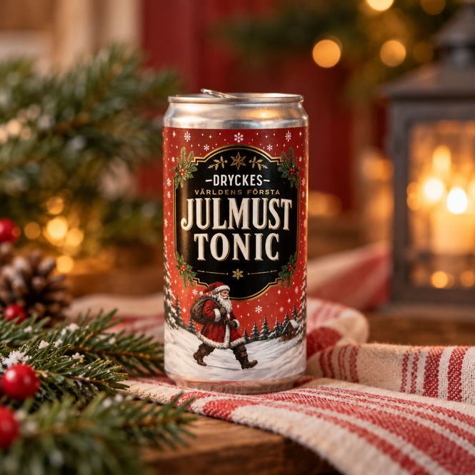 Huvudbild Julmust Tonic 25cl