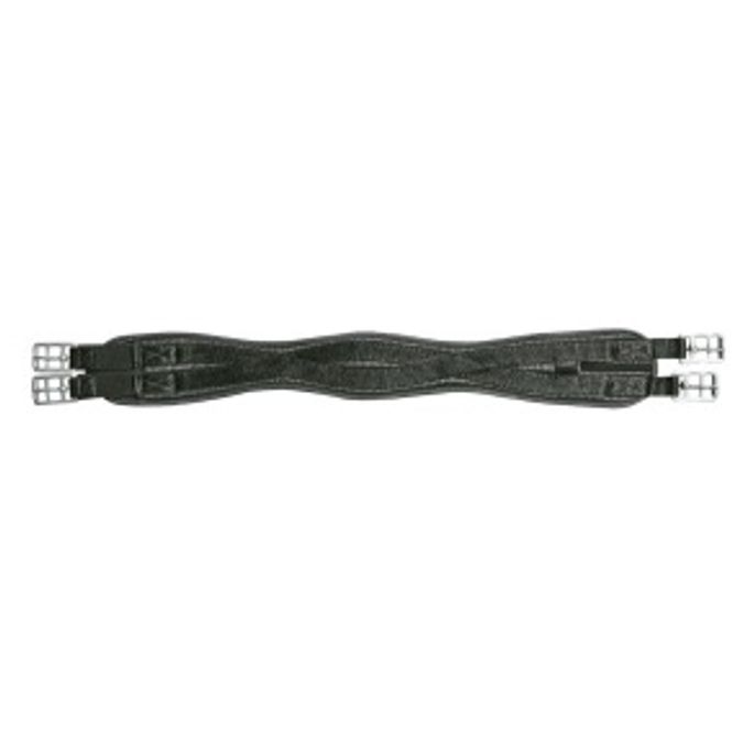Huvudbild Sadelgjord PVC quilted elastisk, Svart