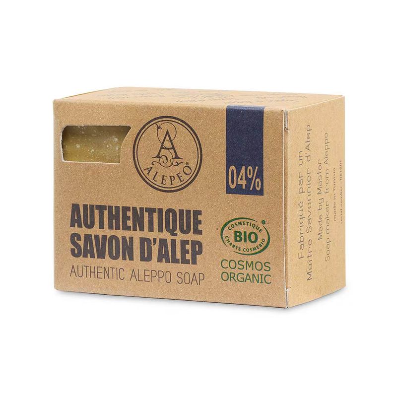 Aleppotvål 4% 200g 