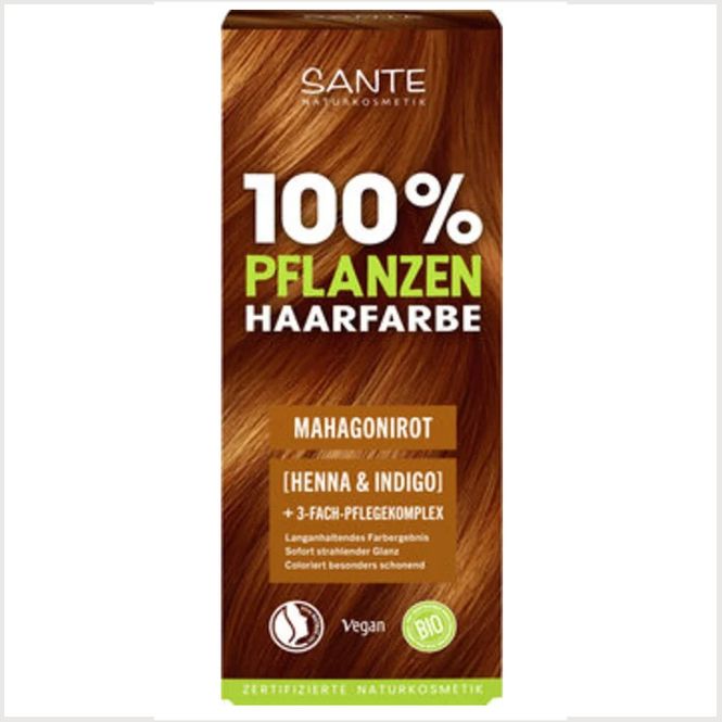 Huvudbild Örthårfärg Sante Mahogany/Mahognyröd