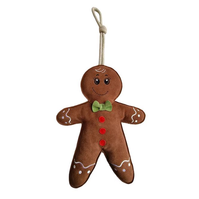 Huvudbild Leksak Pepparkaksgubbe i mocka