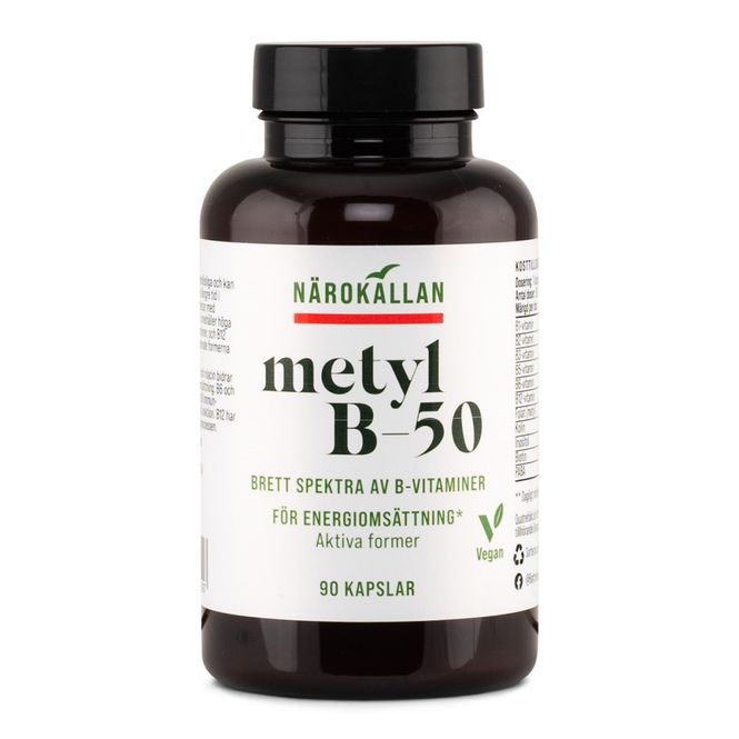 Huvudbild Metyl B-50 100 kapslar 