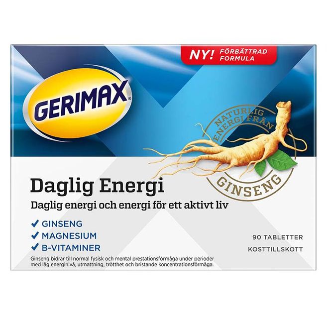 Huvudbild Daglig Energi 90 tabletter