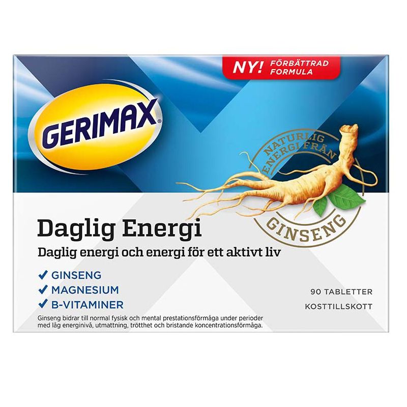 Daglig Energi 90 tabletter