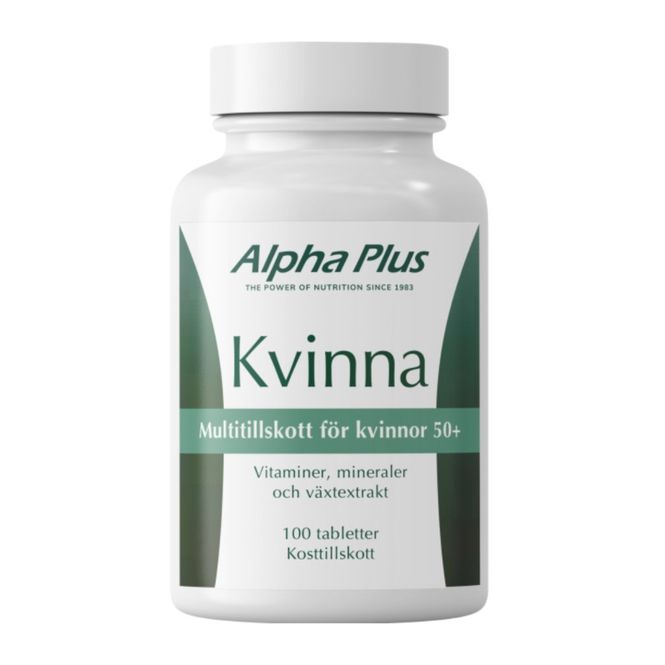Huvudbild Multivitamin/-mineral KVINNA (50+) 100 tab