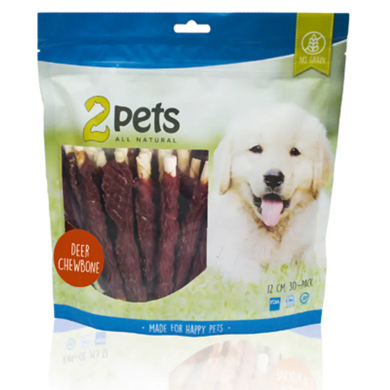 Tuggpinne m hjort 12cm 30-pack, 400g