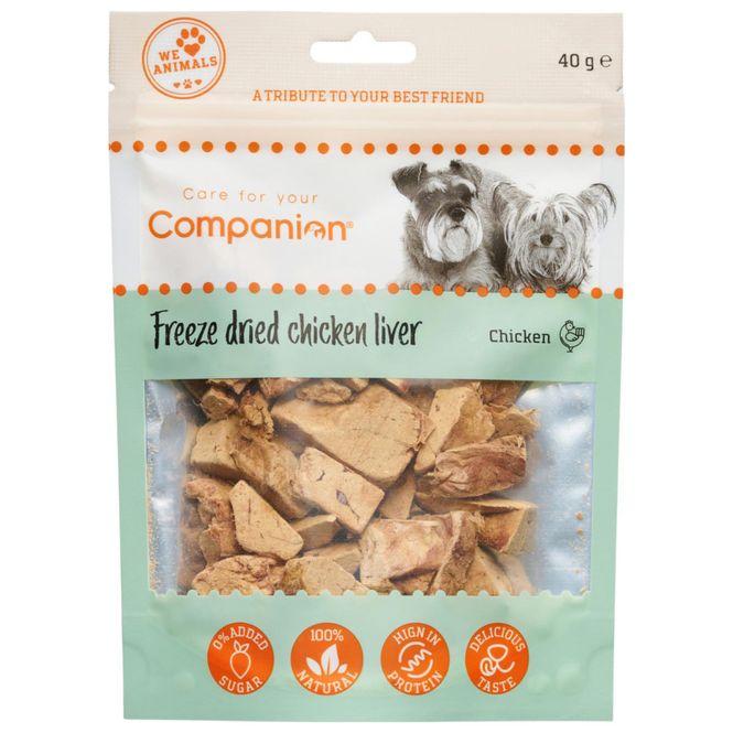 Huvudbild Freeze Dried Chicken Liver, frystorkad ...