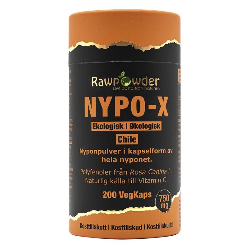 Nypo-X 750mg 200 vegetabiliska kapslar