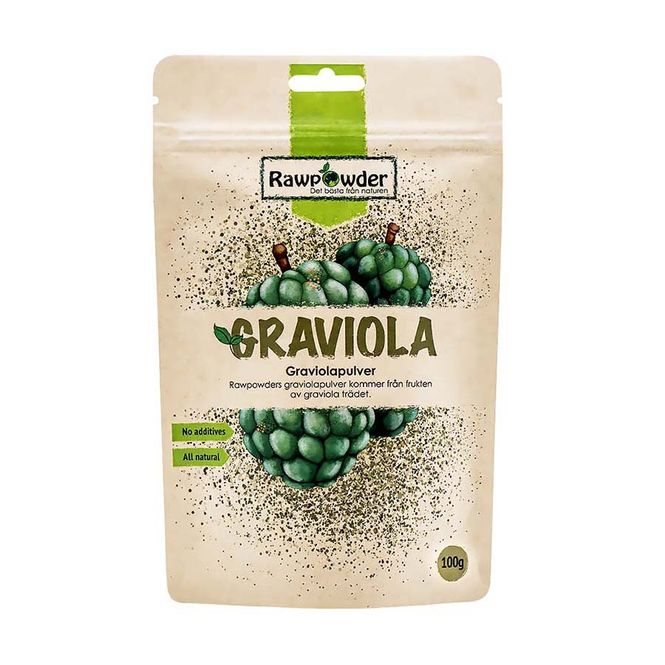 Huvudbild Graviolapulver 100g Ekologiskt