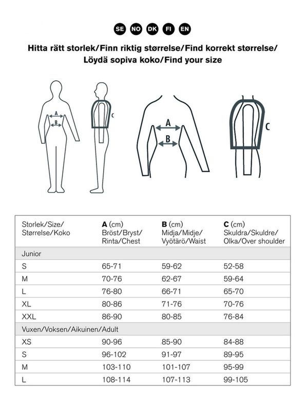 Säkerhetsväst Junior Rosa
