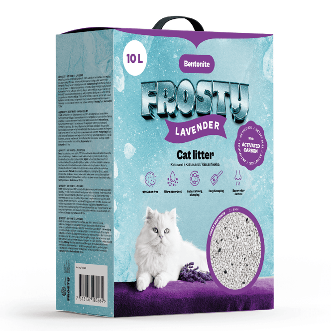Huvudbild Bentonit Aktivt Kol Lavendel Kattsand 10L