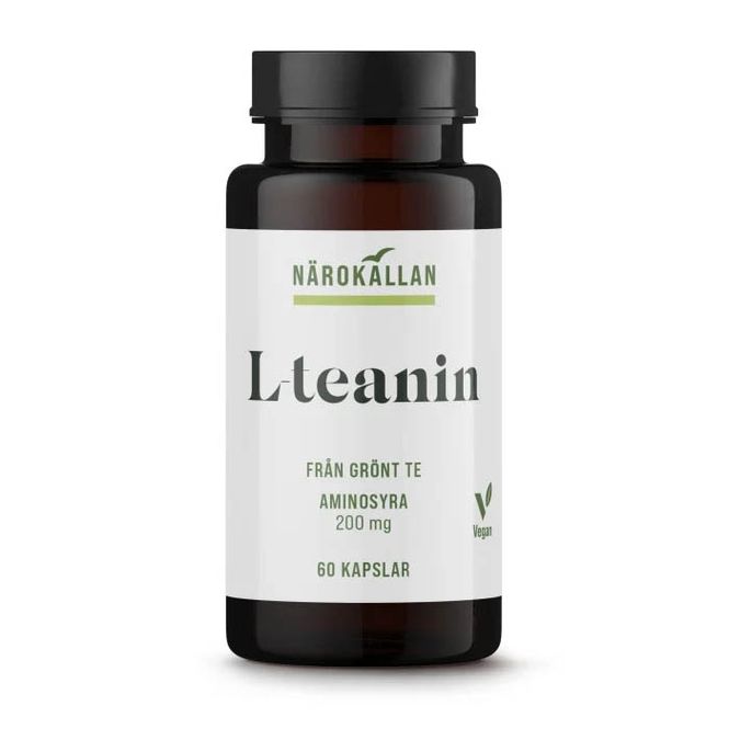 Huvudbild L-Teanin 60 kapslar 