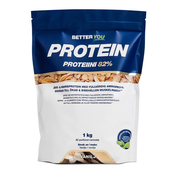 Huvudbild Ärt-Havreprotein 1 kg Vanilj