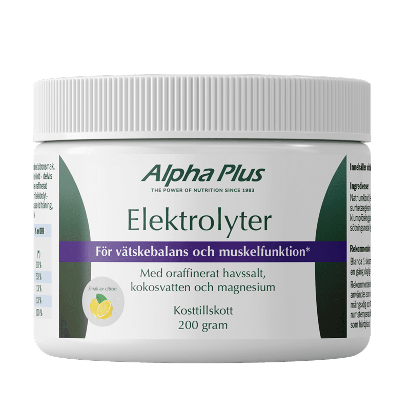 Elektrolyter 200g Citronsmak
