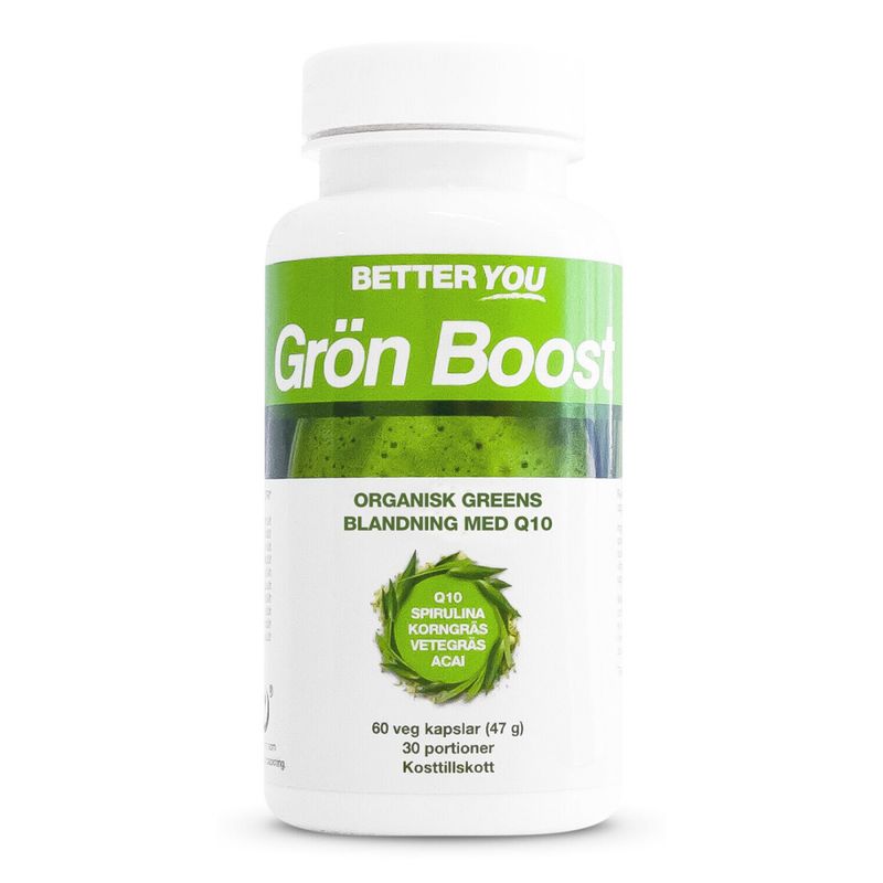 Grön Boost 60 kapslar